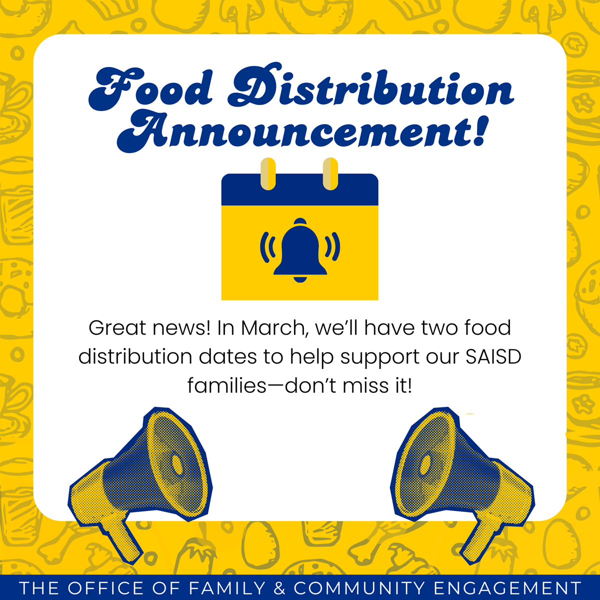 March Food Distribution ENG